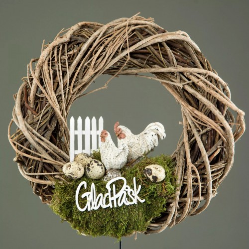 Dekoracija įsmeigiama A Lot Hen stick, 7 cm, mix