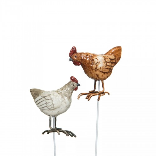 Dekoracija įsmeigiama A Lot Hen stick gloss, 6 cm, mix