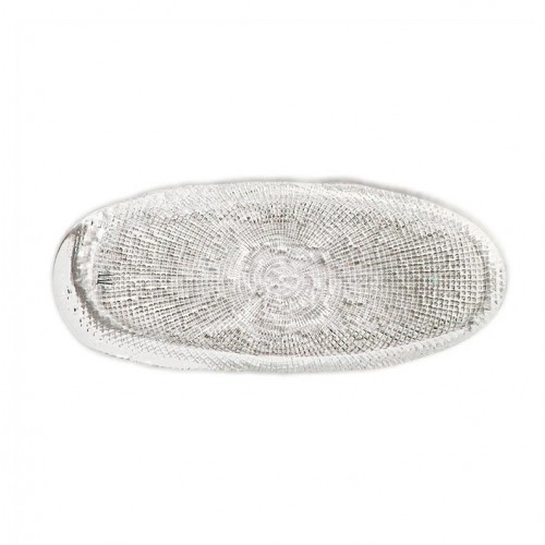 Ovali lėkštė IVV DIAMANTE, skaidrios sp., 34x15 cm