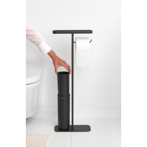 Stovas tualeto priemonėms Brabantia MINDSET, tamsiai pilkos sp.