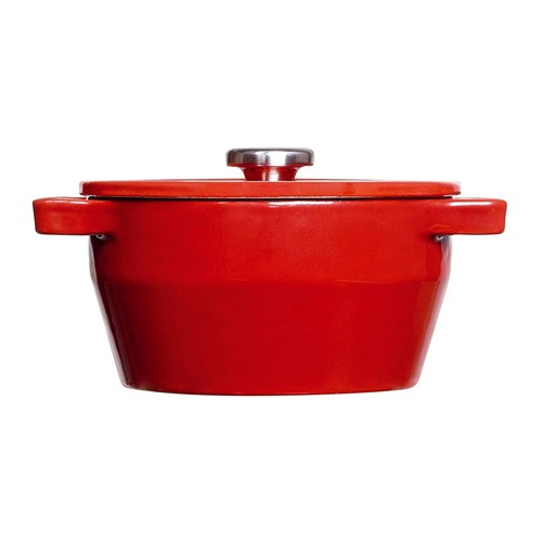Raudonas ketaus puodas Pyrex SLOWCOOK, 28 cm 6,3 l