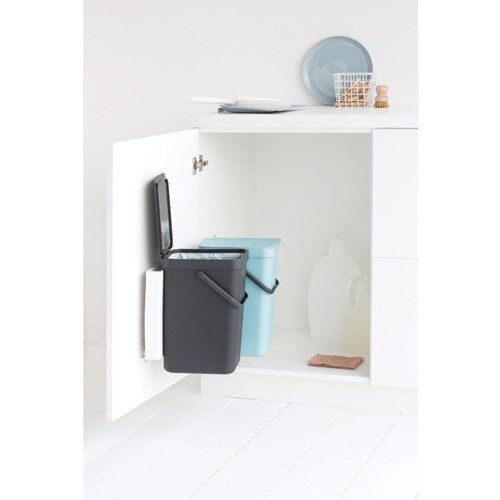 Rūšiavimo šiukšlių dėžės Brabantia SORT&GO, 2x12 l