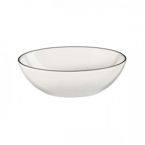 Porcelianinis baltas dubenėlis ASA A TABLE NOIRE, 15.5 cm