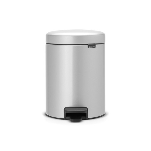 Pilka šiukšlių dėžė Brabantia NEWICON, 5 l