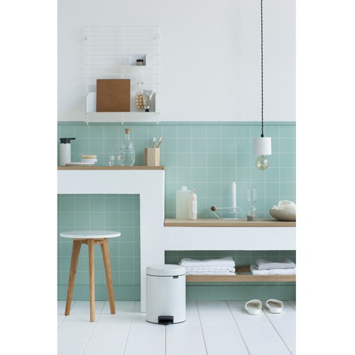 Balta šiukšlių dėžė Brabantia NEWICON, 3 l