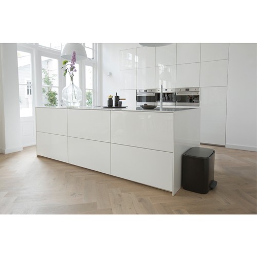 Šiukšlių dėžė rūšiavimui Brabantia MATT BLACK BO, 3x11 l