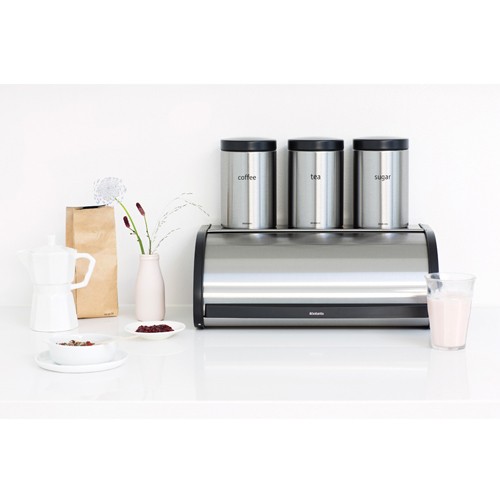 Pilka duoninė Brabantia ROLL TOP FPP, 16 l