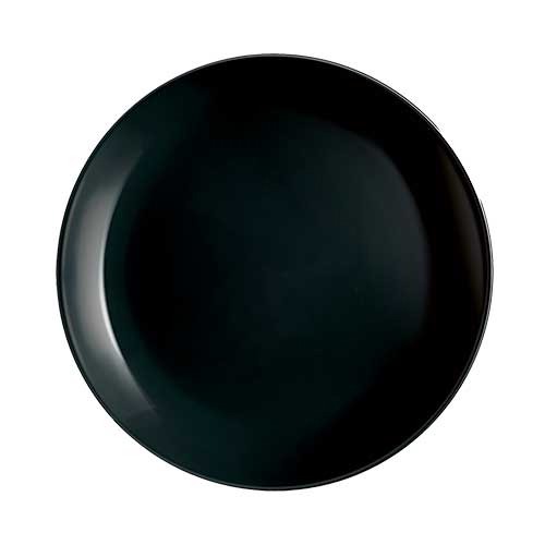 Juoda lėkštė Luminarc DIWALI, 19 cm