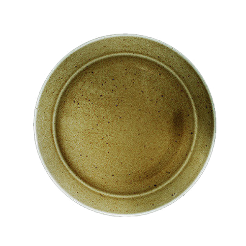 Ruda porcelianinė lėkštė G. BENEDIKT COUNTRY, 17 cm