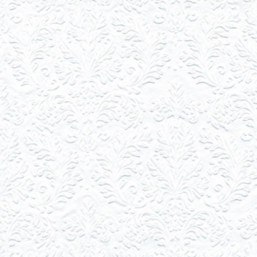 Popierinės servetėlės IHR CAMEO, 33x33 cm, baltos