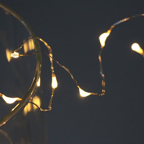 LED girlianda, 40 lempučių su laikmačiu