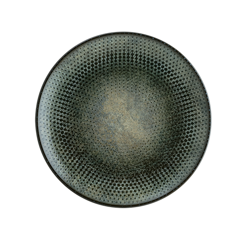 Lėkštė Bonna LENTA OLIVE, žalsvos sp., 17 cm