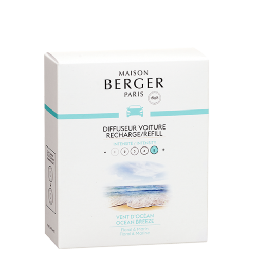 Automobilio kvapo papildymas Maison Berger OCEAN BREEZE, 2 vnt