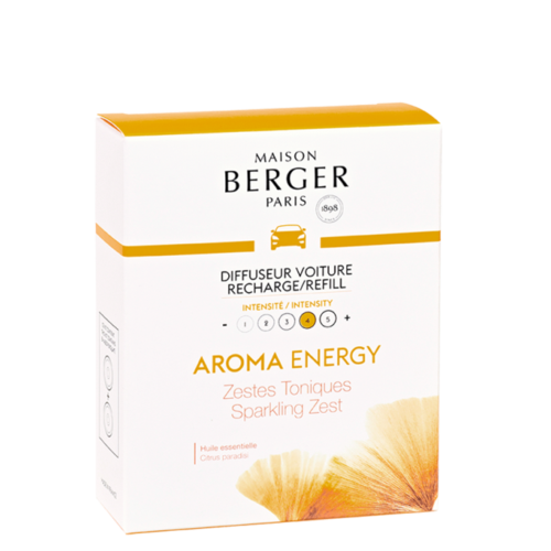 Automobilio kvapo papildymas Maison Berger SPARKLING ZEST,  2vnt