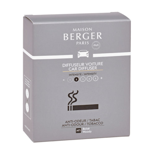 Automobilio kvapo papildymas Maison Berger TOBACCO, 2vnt