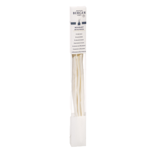 Lazdelės kvapams Maison Berger medinės, 21cm,  6vnt