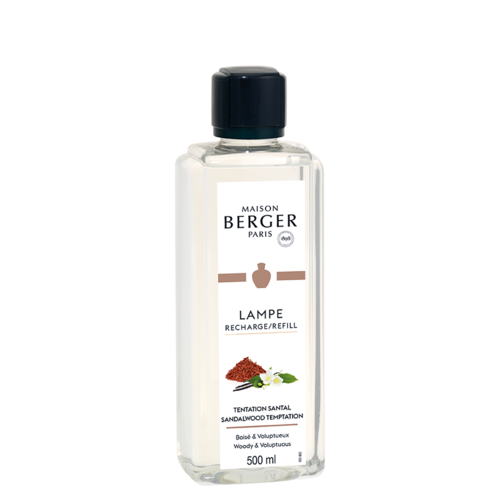 Papildymas kvapų lempai  Maison Berger, SANDALWOOD TEMPTATION, 500ml