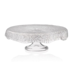 Tortinė ant kojelės IVV DIAMANTE, 33 cm