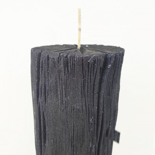 Juoda žvakė Baltic Candles  CHARCOAL, 15 cm