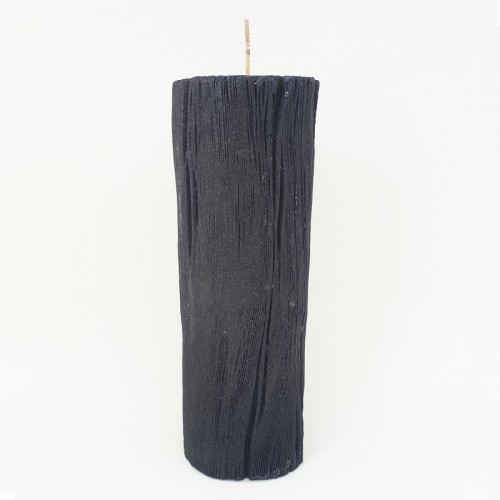 Juoda žvakė Baltic Candles  CHARCOAL, 20 cm