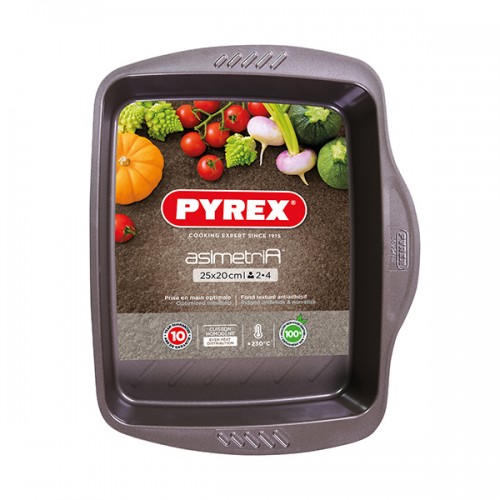 Kepimo forma Pyrex ASIMETRIA, 25 x 20 cm