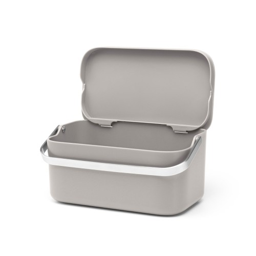 Šiukšlių dėžė maisto atliekoms Brabantia Caddy Mid Grey