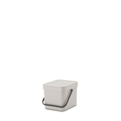 Šiukšlių dėžė Brabantia Sort & Go Mid Grey, 6l