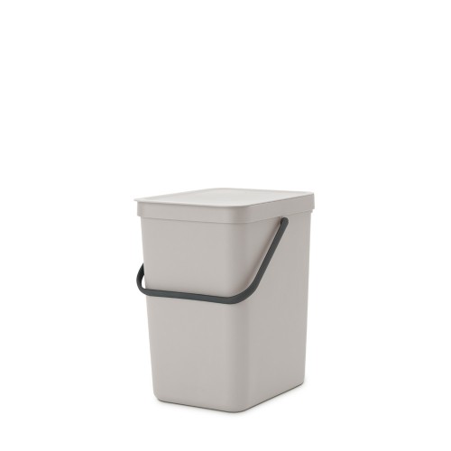 Šiukšlių dėžė Brabantia Sort & Go Mid Grey, 25l