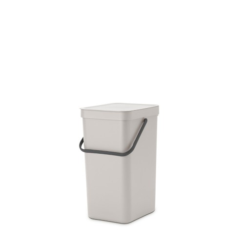 Šiukšlių dėžė Brabantia Sort & Go Mid Grey, 16l