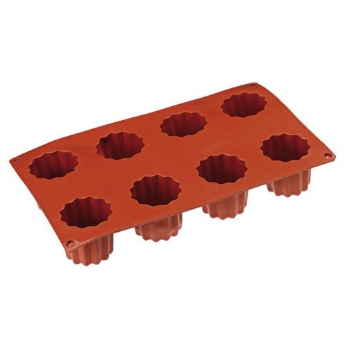 Silikoninė kepimo forma kanelėms Paderno, 8vnt*