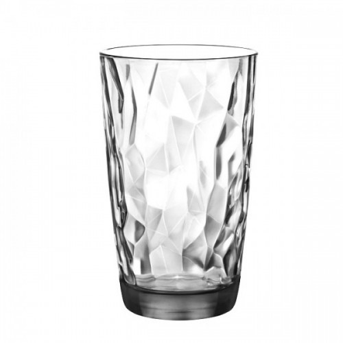Aukšta stiklinė Bormioli Rocco DIAMOND, skaidrios sp., 470 ml, nuomai