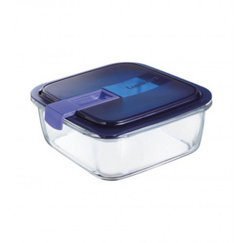 Hermetinis indas Luminarc EASY BOX, kvadratinis, 1.22 l