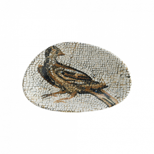 Lėkštė ovali Bonna MESOPOTAMIA Pajaro vago, įv. spalvos, 15x8.5cm
