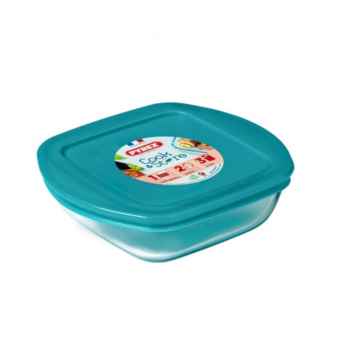 Kepimo forma Pyrex COOK&STORE su dangčiu,20x17cm, 1l
