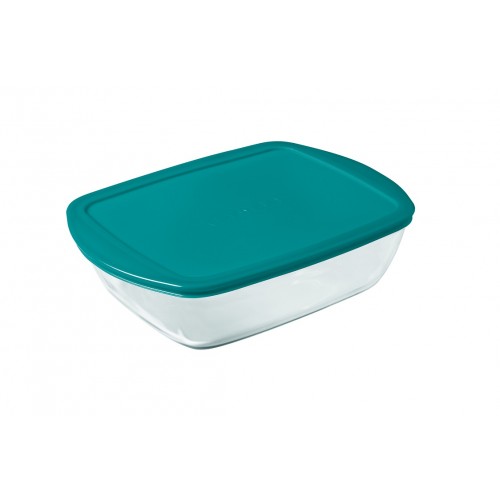 Kepimo forma Pyrex COOK&STORE su dangčiu, 28x20cm, 2,5l
