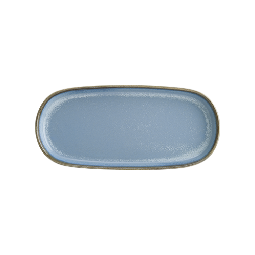 Lėkštė ovali Bonna SKY melsva, 21cm