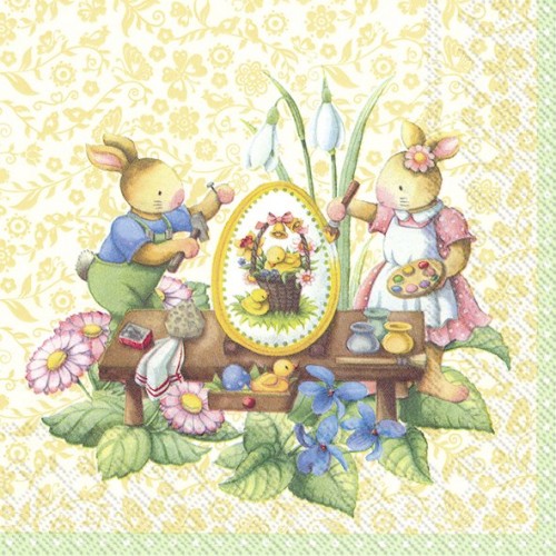 Servetėlės IHR EASTER SPRING FANTASY, 33 x 33 cm