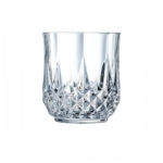 Žemų stiklinių rinkinys Cristal d‘arques LONGCHAMP, 320 ml, 6vnt.