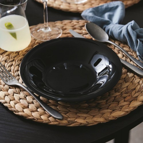 Lėkštė sriubai Luminarc VIDIRIS BLACK, 21,5 cm