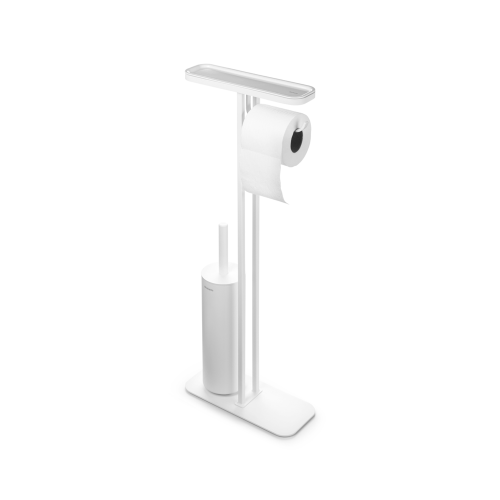 Stovas tualeto priemonėms Brabantia MINDSET, baltos sp.