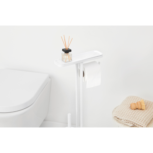 Stovas tualeto priemonėms Brabantia MINDSET, baltos sp.