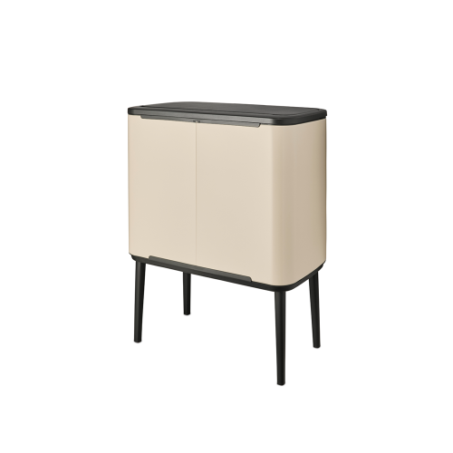 Šiukšlių dėžė BRABANTIA Bo Touch 11+23 L soft beige