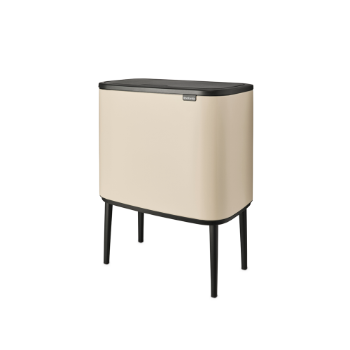 Šiukšlių dėžė BRABANTIA Bo Touch 11+23 L soft beige