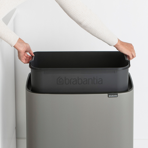 Šiukšlių dėžė Brabantia Bo Touch 36l, pilka