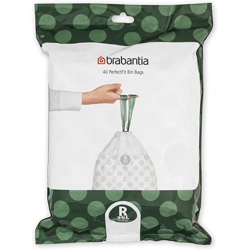 Šiukšlių maišeliai Brabantia PERFECTFIT, R 36 L, 40 vnt