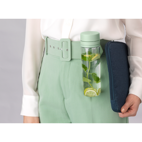Gertuvė su sieteliu Brabantia MAKE & TAKE, žalios sp., 0.5L