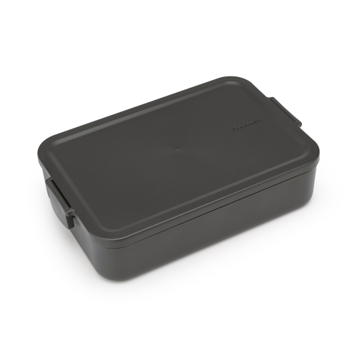 Pietų dėžutė Brabantia Make & Take Bento, su skyreliais, tamsiai pilkos sp., didelė