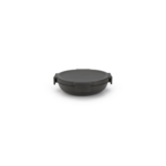 Pietų dėžutė Brabantia Make & Take, tamsiai pilka, apvali, 1L