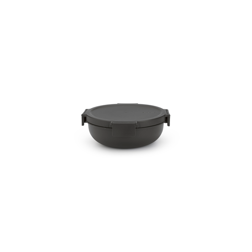Salotų dubuo Brabantia Make & Take, tamsiai pilkos sp., 1,3 L