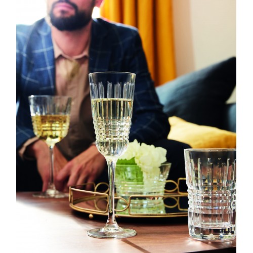 Taurės šampanui Cristal d‘arques, RENDEZ-VOUS 6 vnt, 170 ml